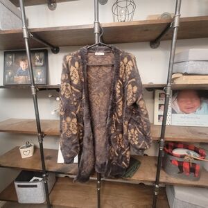 Cozy Brown Cardigan Sweater